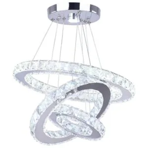 Moderna lámpara de cristal contemporánea lámpara LED_1