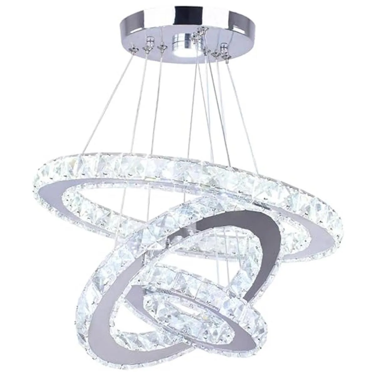 Moderna lámpara de cristal contemporánea lámpara LED_1