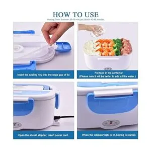 COROTC Fiambrera eléctrica 12 V24 V110 V 3 en 1 a_6