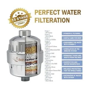 Bath Beyond Filtro de ducha de vitamina C de 15 etapas de_3