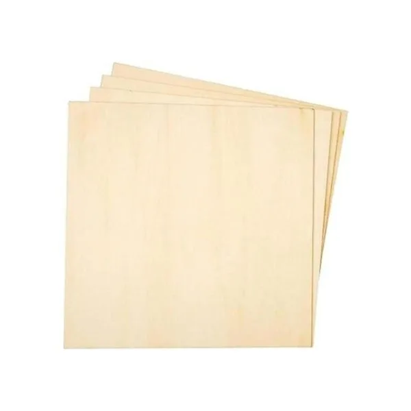 Paquete de 8 cuadrados de madera finos de 8 x 8 pulgadas_1
