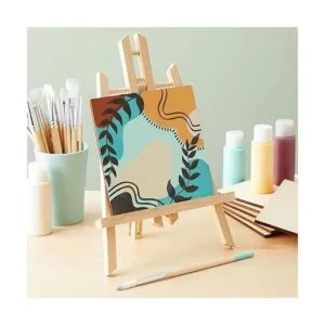 Paquete de 8 cuadrados de madera sin terminar de 6 x 6