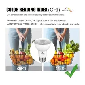 Par20 Bombillas LED 3000K Blanco Cálido Inundación_4