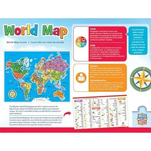 MasterPieces Rompecabezas educativo de 60 piezas para_3