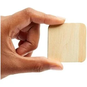 Paquete de 60 cuadrados de madera de 2 x 2 para_3