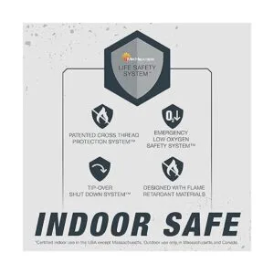 Calentador de propano portátil Big Buddy de 18000 BTU_2