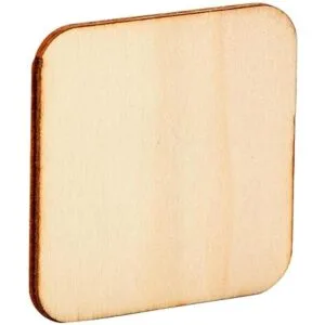 Paquete de 60 cuadrados de madera de 2 x 2 para_6