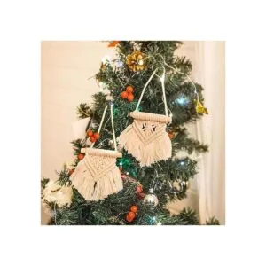 Mkono Macramé para colgar en la pared juego de 3 bonitos