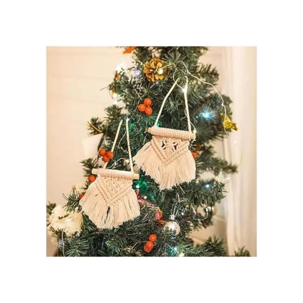 Mkono Macramé para colgar en la pared juego de 3 bonitos