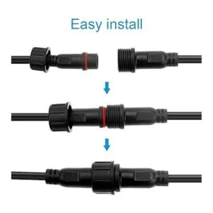 Conectores JST de 2 pines 3 pines 4 pines para LED Negro_5