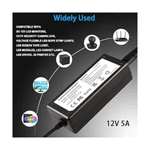 Gonine Adaptador de corriente alterna para monitor de 12