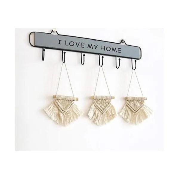 Mkono Macramé para colgar en la pared juego de 3 bonitos