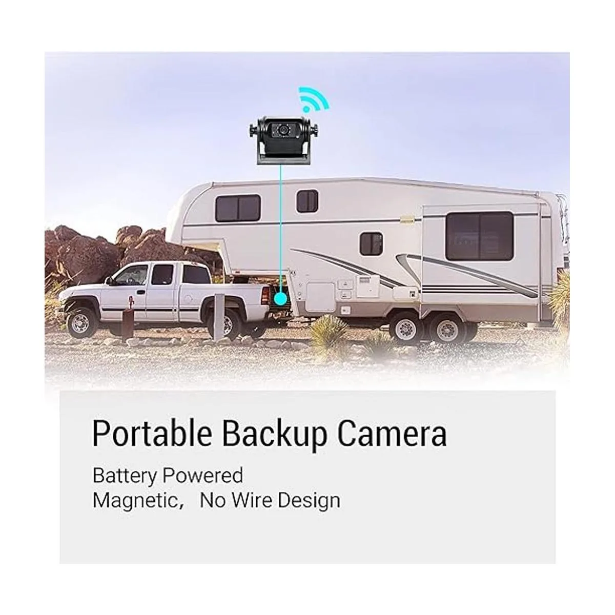 EWAY Enganche magnético WiFi cámara de visión_2