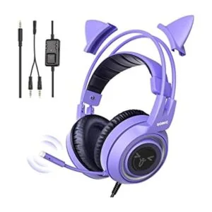 SOMIC G951S Auriculares estéreo para juegos con micrófono_1