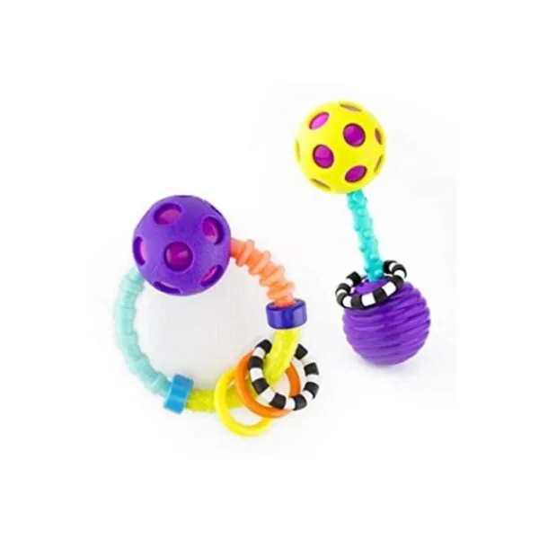 Sassy My First Bend Flex Juego de sonajero 2 piezas_1