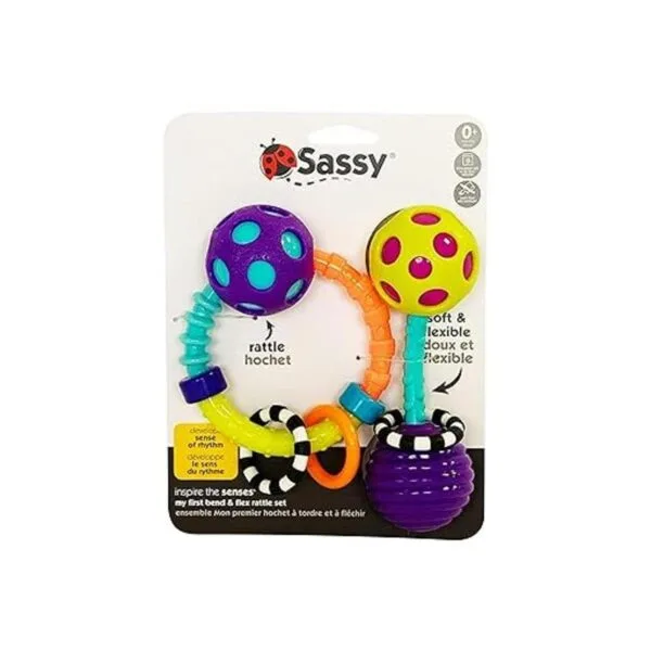 Sassy My First Bend Flex Juego de sonajero 2 piezas_2