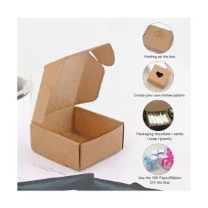 Sdootjewelry Mini cajas de cartón mini cajas de 2.16 x