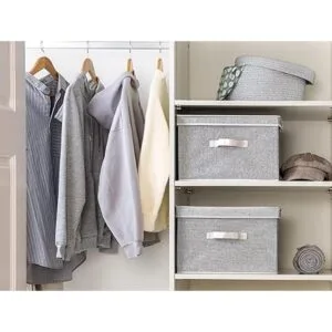 StorageWorks Cajas de almacenamiento decorativas cesta de_5