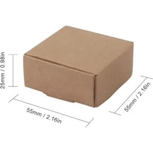 Sdootjewelry Mini cajas de cartón mini cajas de 2.16 x