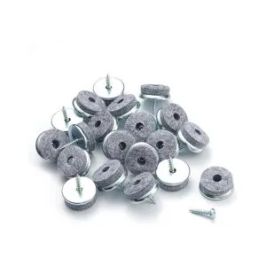 Almohadillas de muebles con tornillos para patas de silla