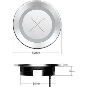 Cargador inalámbrico para teléfono celular almohadilla de_4
