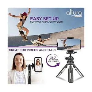 Altura Trípode para teléfono de 55 pulgadas funciona_3