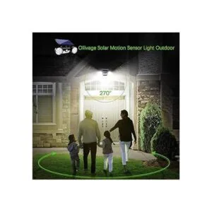 Ollivage Luces solares para exteriores luces de seguridad_2