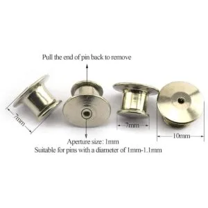 LQ Industrial 12 piezas de pines de metal con cierre en la_2