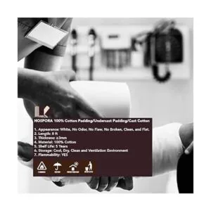 Hopsora Juego de 6 rollos de 6 x 8 pies 100 algodón_2