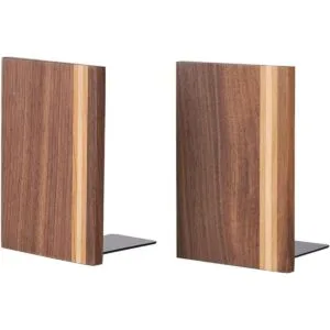 Muso Sujetalibros de madera para artista estantes_4