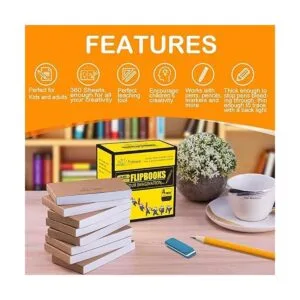 PRIMBEEKS Papel de libro en blanco de alta calidad