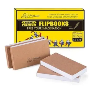 PRIMBEEKS Papel de libro en blanco de alta calidad