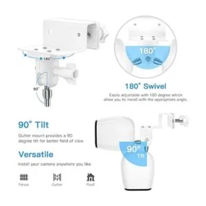 OkeMeeo Soporte de canalón para Arlo Ultra Arlo_2