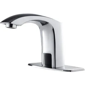 HHOOMMEE Grifo automático sin contacto para baño con_2