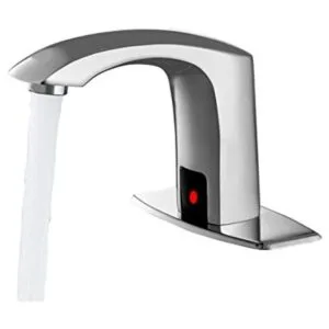 HHOOMMEE Grifo automático sin contacto para baño con_1