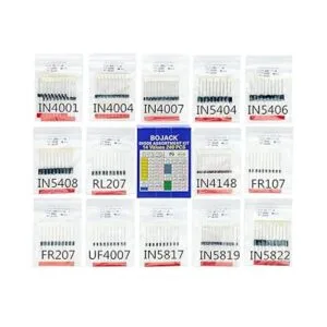 BOJACK 240 piezas de 14 diferentes diodos_3