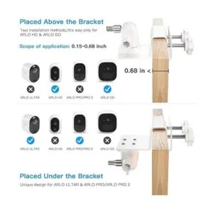 OkeMeeo Soporte de canalón para Arlo Ultra Arlo_5