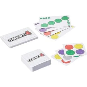 Hasbro Gaming Connect 4 Juego de cartas para niños de 6_2