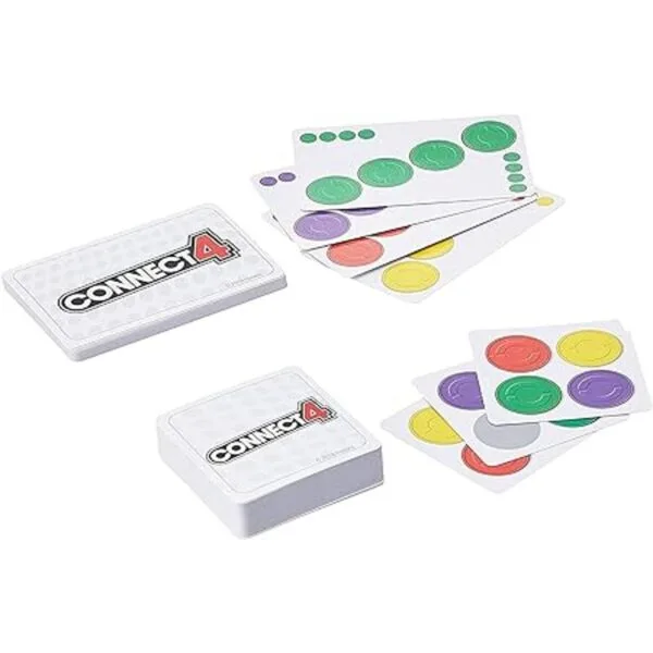 Hasbro Gaming Connect 4 Juego de cartas para niños de 6_2