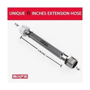 THU9090R Extensión de manguera de 6 pulgadas para TOTO