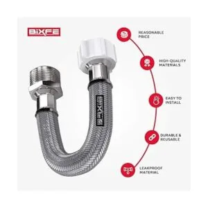 THU9090R Extensión de manguera de 6 pulgadas para TOTO