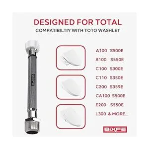 THU9090R Extensión de manguera de 6 pulgadas para TOTO