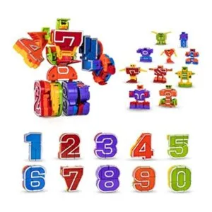 Lydaz Juguetes de matemáticas para niños robots de_1