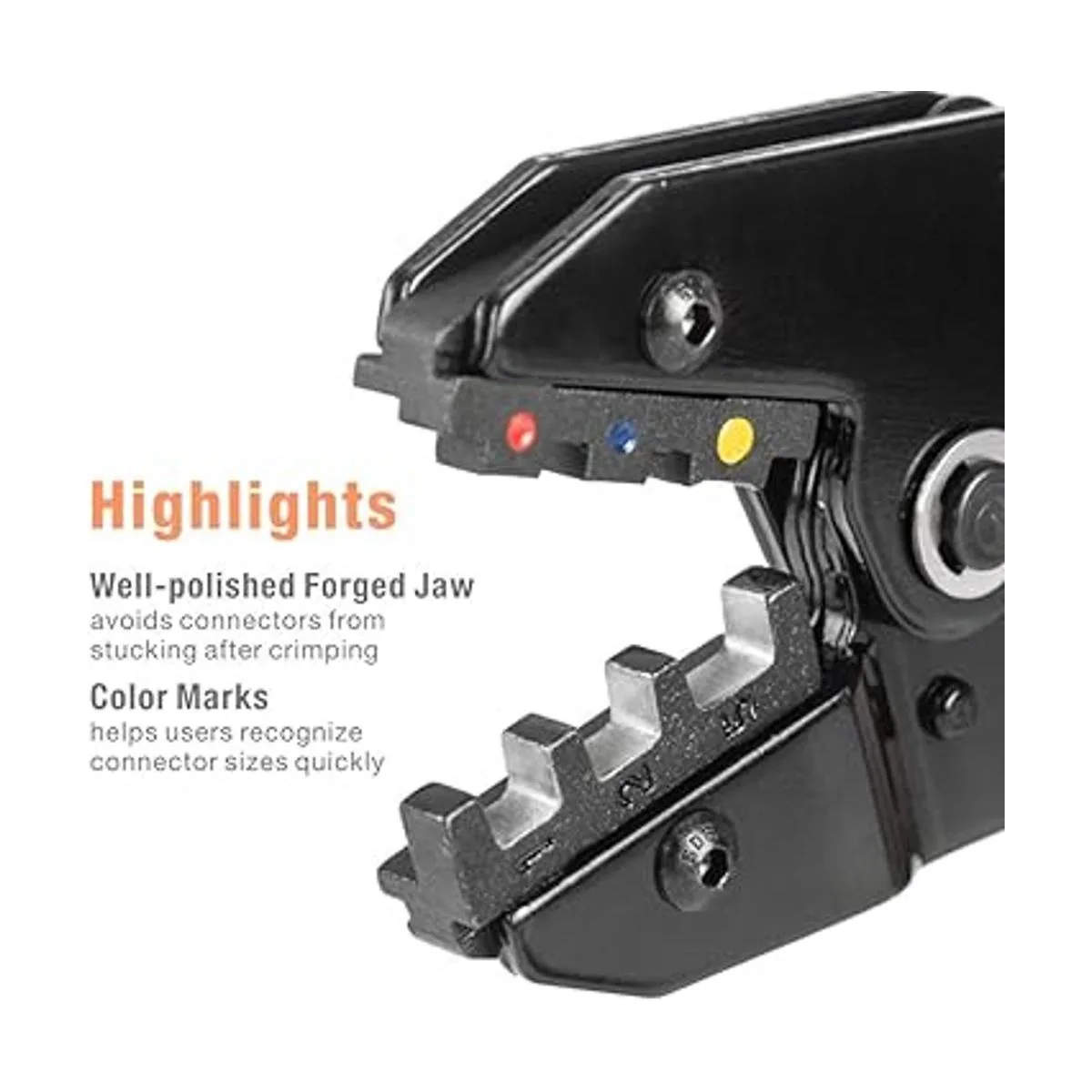 IWISS Herramientas de prensado de trinquete conectores_4