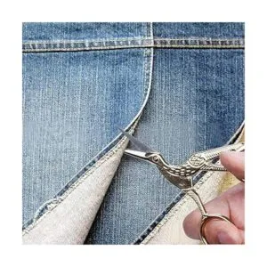 Acronde 2 tijeras de costura vintage con forma de cigeña