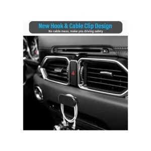 Paquete de 2 soportes magnéticos de aleación de zinc para