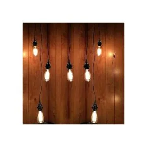 Aplstar Enchufes de luz negros E26E27 portalámparas_6