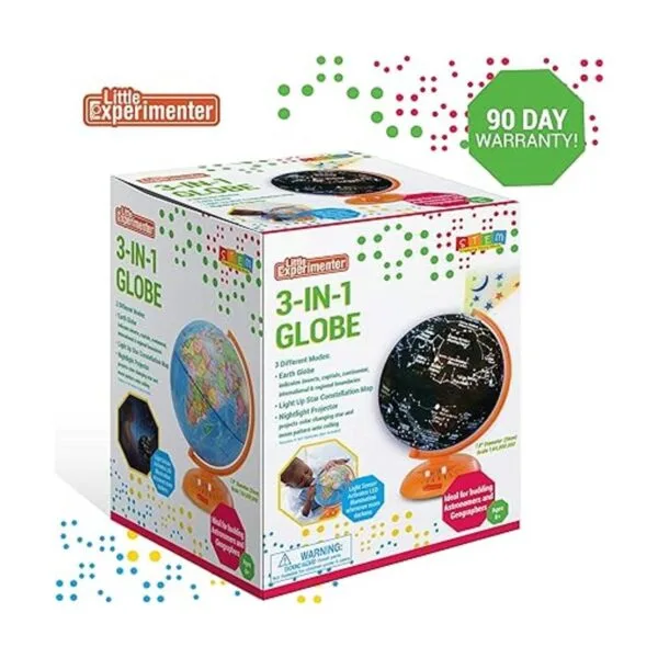 Little Experimenter Globo para niños globo mundial 3 en 1_6