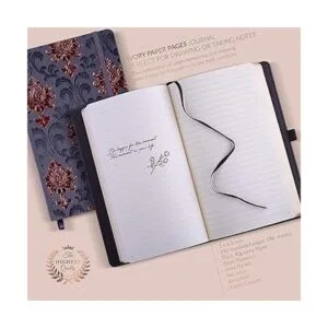 Diario de escritura exclusivo unisex hecho a mano en_2