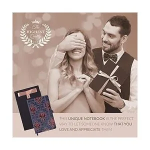 Diario de escritura exclusivo unisex hecho a mano en_6